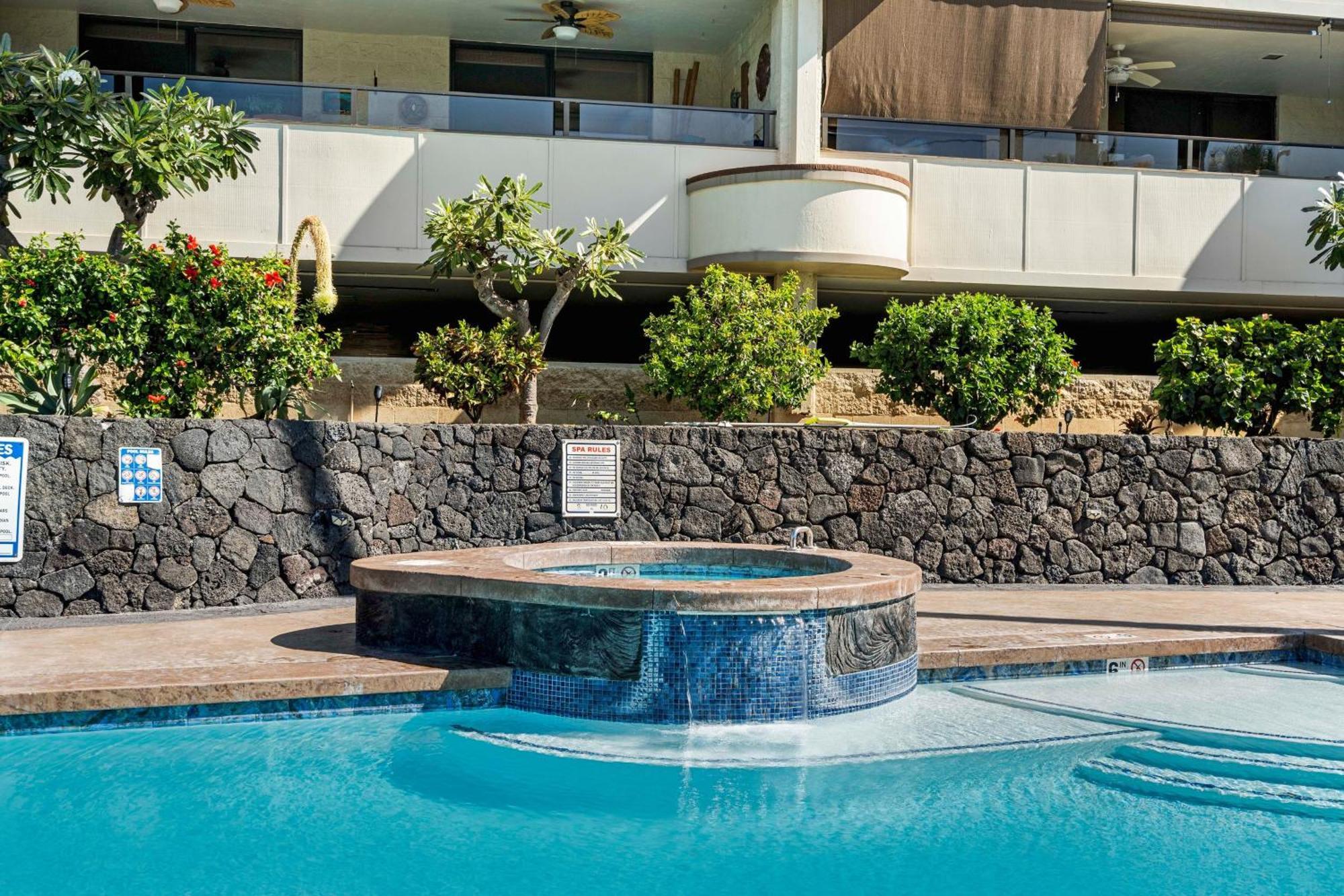 Direct Oceanview Paradise In A Luxury Condo 2B2B,Ac 凯路亚-科纳 外观 照片